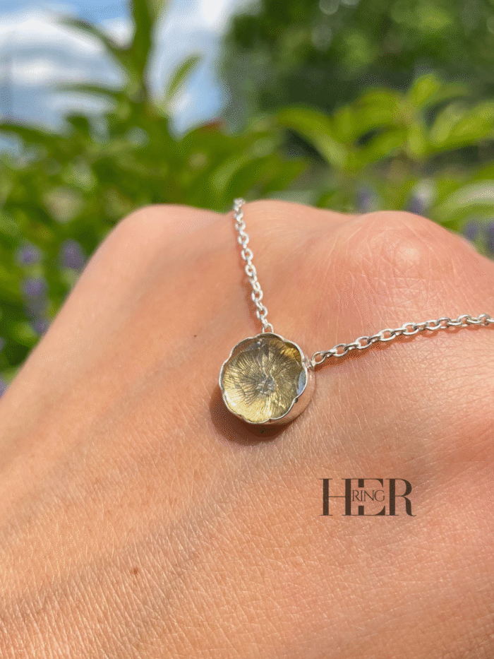 Naszyjnik z kryształem górskim